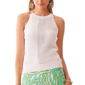 Lilly Pulitzer Gemma Knit Sweater Halter Top